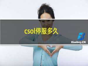 csol停服多久