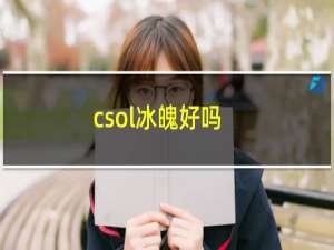 csol冰魄好吗