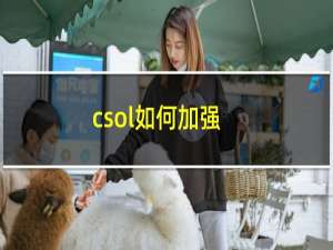 csol如何加强