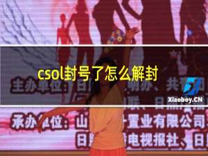 csol封号了怎么解封