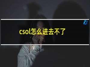 csol怎么进去不了