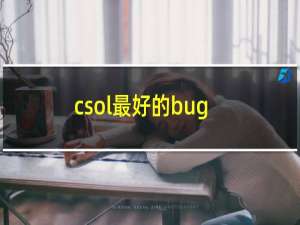 csol最好的bug