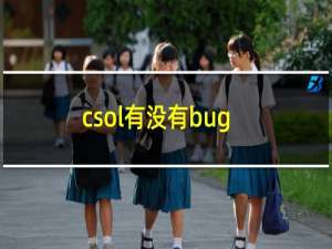 csol有没有bug