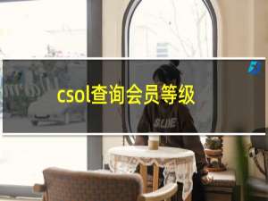 csol查询会员等级