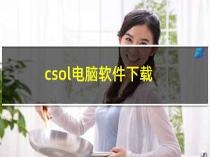 csol电脑软件下载