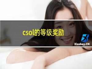 csol的等级奖励