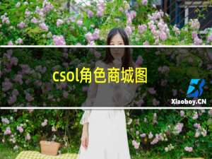 csol角色商城图