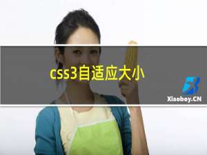 css3自适应大小