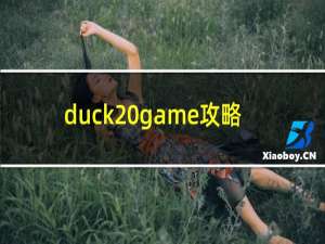 duck game攻略