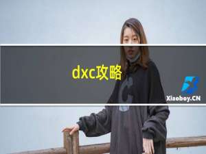 dxc攻略