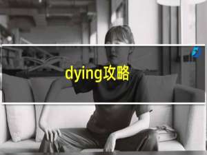 dying攻略