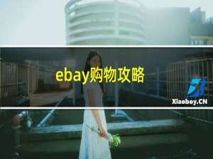 ebay购物攻略