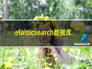 elasticsearch数据库