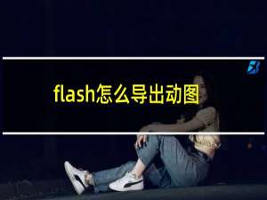 flash怎么导出动图