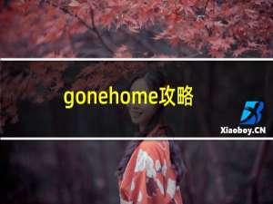 gonehome攻略