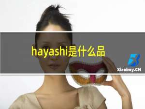 hayashi是什么品牌毛巾