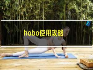 hobo使用攻略