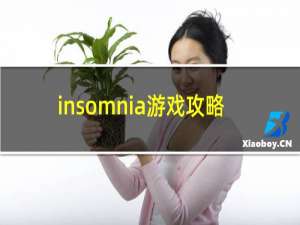 insomnia游戏攻略