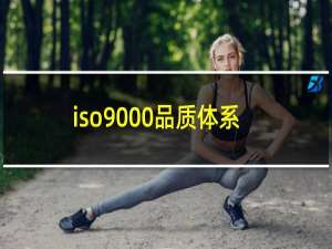iso9000品质体系认证