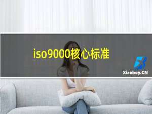 iso9000核心标准