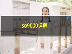 iso9000详解