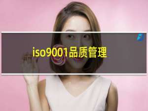 iso9001品质管理体系
