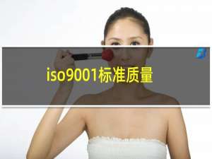 iso9001标准质量体系