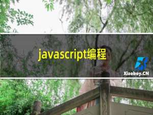 javascript编程