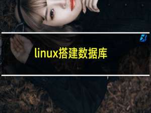 linux搭建数据库