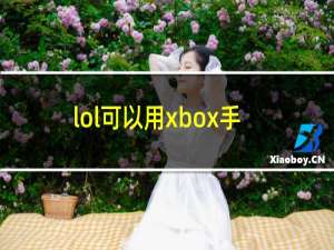 lol可以用xbox手柄玩吗