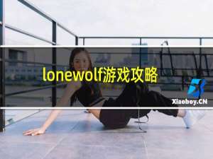 lonewolf游戏攻略