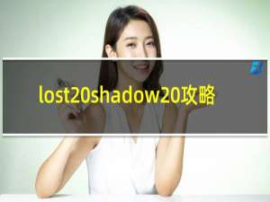 lost shadow 攻略