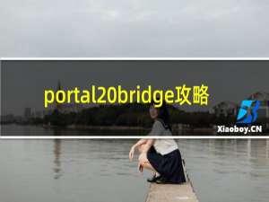 portal bridge攻略