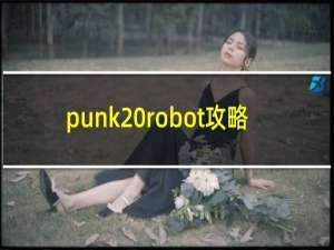 punk robot攻略