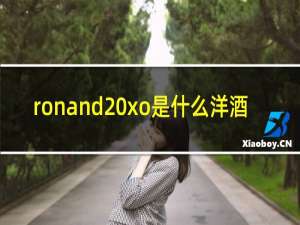 ronand xo是什么洋酒
