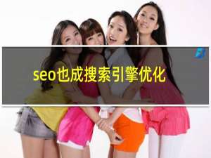 seo也成搜索引擎优化,是一种利用