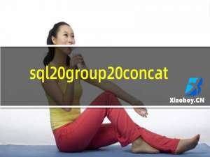sql group concat