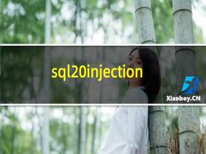 sql injection