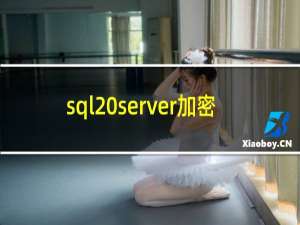 sql server加密