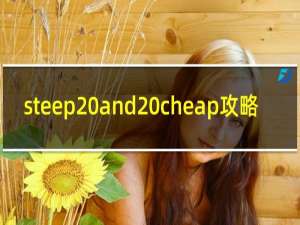 steep and cheap攻略