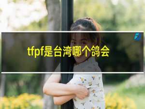 tfpf是台湾哪个鸽会