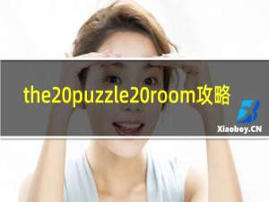 the puzzle room攻略