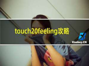 touch feeling攻略