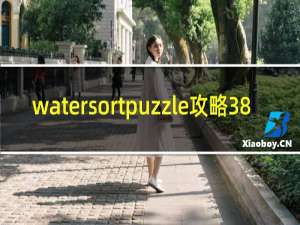 watersortpuzzle攻略38
