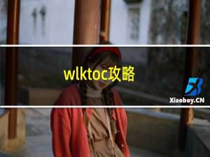 wlktoc攻略