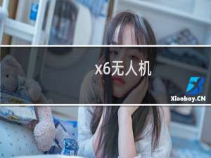 x6无人机