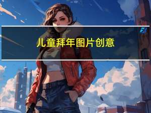 儿童拜年图片创意