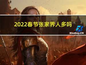 2022春节张家界人多吗