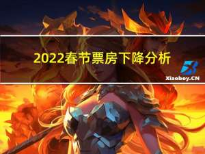 2022春节票房下降分析