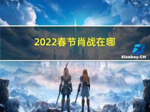 2022春节肖战在哪